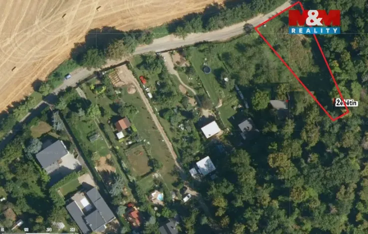 Prodej pozemku pro bydlení, Brno - Žebětín, 1160 m2