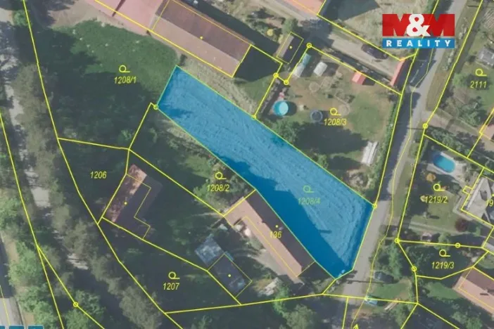 Prodej pozemku pro bydlení, Soutice - Černýš, 896 m2