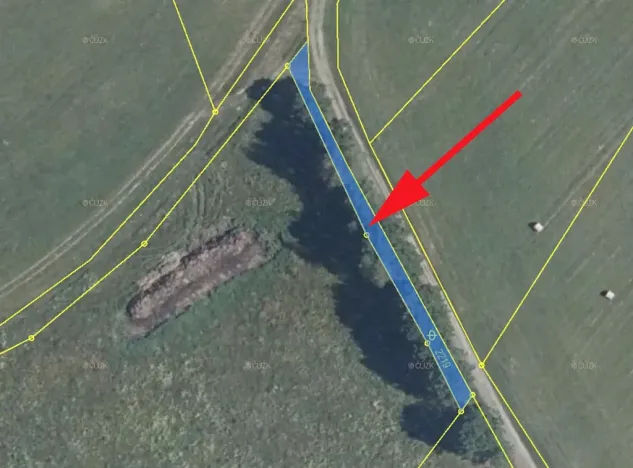 Prodej louky, Dubnice, 245 m2