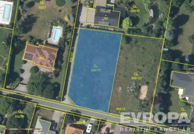 Prodej pozemku pro bydlení, Petříkov, 1384 m2