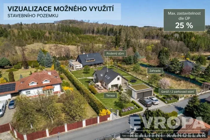 Prodej pozemku pro bydlení, Petříkov, 1384 m2