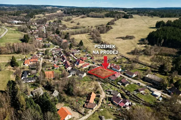 Prodej pozemku pro bydlení, Nová Bystřice - Albeř, 879 m2