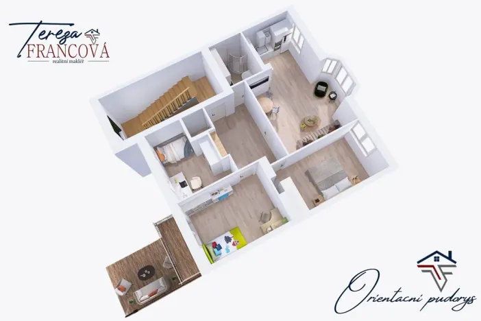 Prodej bytu 4+kk, Prostějov, Tyršova, 85 m2