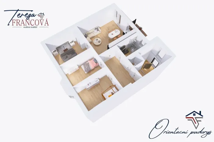 Prodej bytu 4+kk, Prostějov, Tyršova, 88 m2