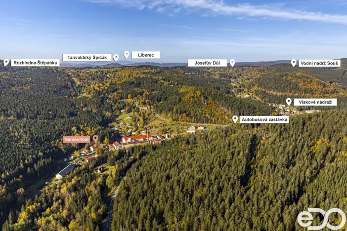 Pronájem bytu 1+kk, Kořenov, 29 m2