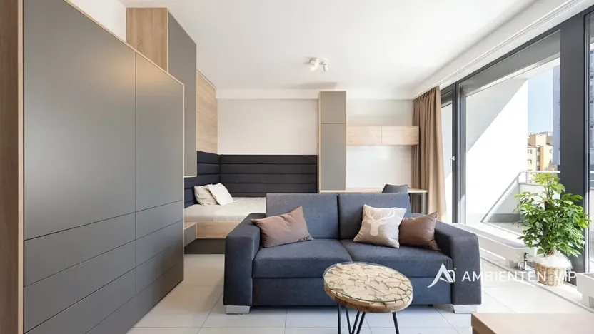 Pronájem bytu 1+kk, Brno, Mezírka, 42 m2