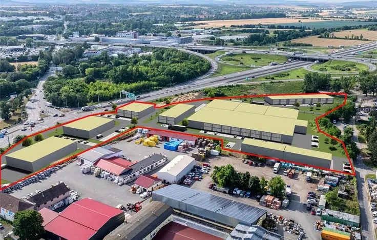 Prodej výrobních prostor, Brno, Hněvkovského, 5000 m2
