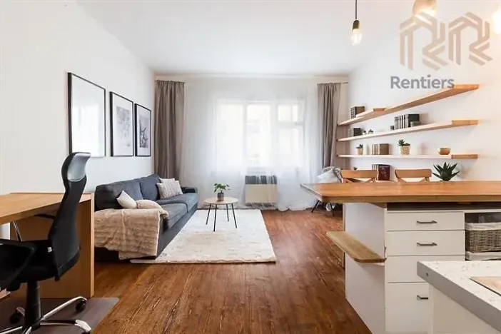 Pronájem bytu 1+kk, Praha - Žižkov, Radhošťská, 30 m2