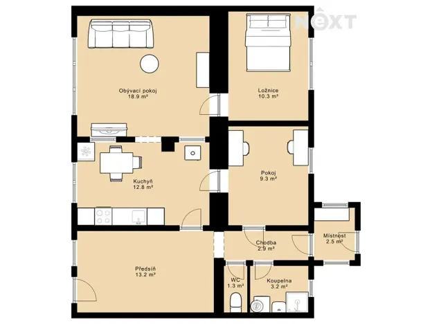 Prodej rodinného domu, Olešnice, 74 m2