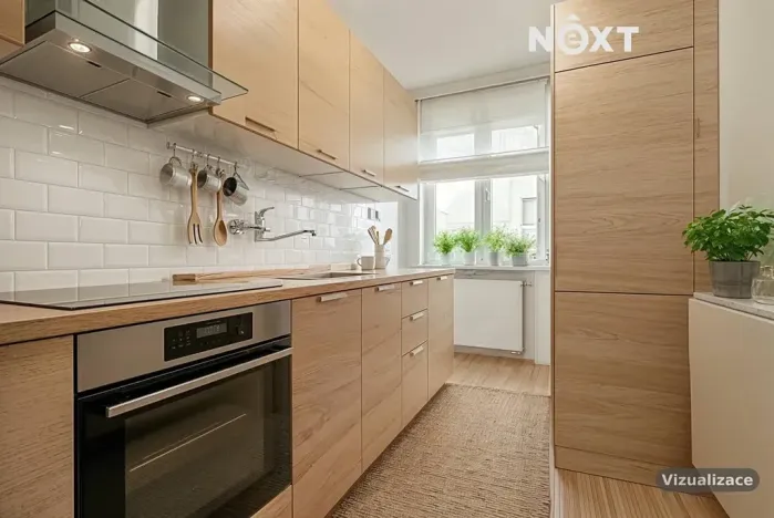 Prodej bytu 3+1, České Budějovice, Suchovrbenské nám., 65 m2