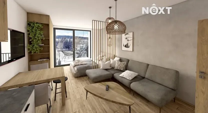 Prodej bytu 1+kk, Čachrov, 27 m2