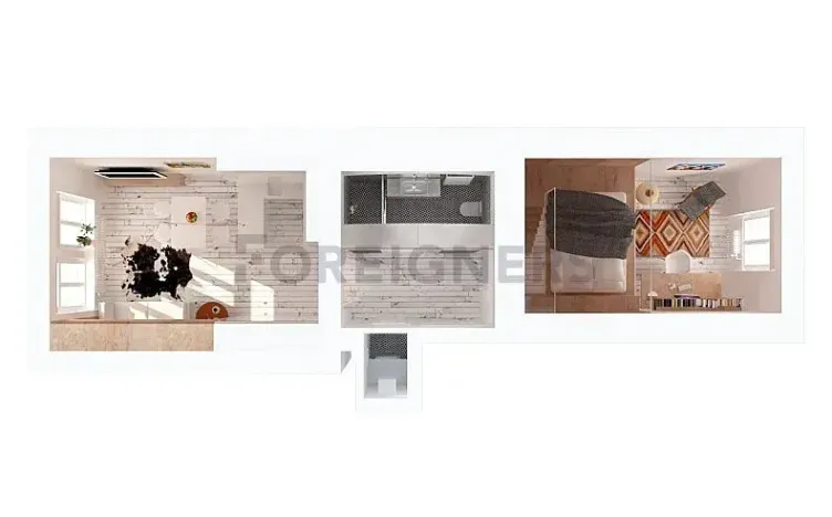 Pronájem bytu 2+kk, Praha - Bubeneč, Na výšinách, 50 m2