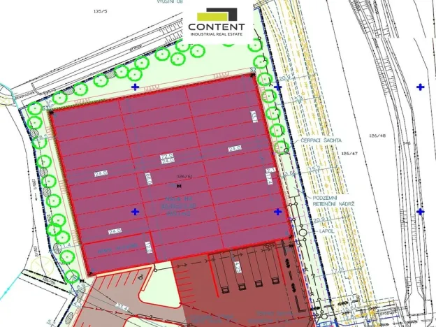 Pronájem výrobních prostor, Plazy, 4604 m2