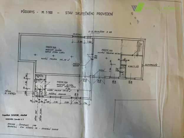 Pronájem skladu, Hodonín, Sadová, 199 m2