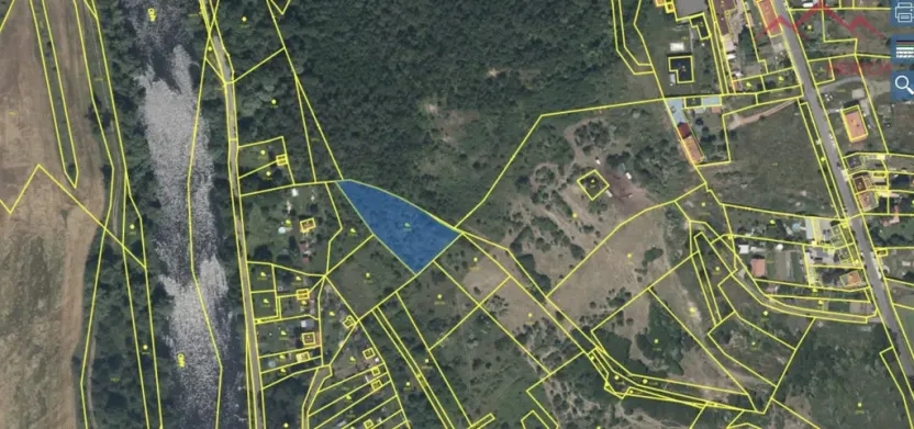 Prodej zahrady, Žatec, 2195 m2