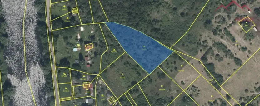 Prodej zahrady, Žatec, 2195 m2