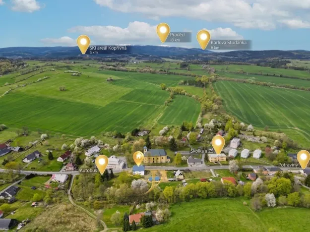 Prodej rodinného domu, Rudná pod Pradědem - Stará Rudná, 280 m2