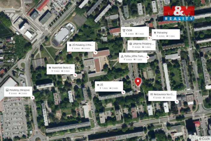 Prodej bytu 3+kk, Pardubice - Polabiny, Prodloužená, 60 m2