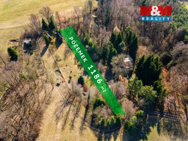 Prodej zahrady, Choceň, 1186 m2