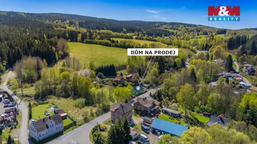 Prodej rodinného domu, Smržovka, Hlavní, 158 m2