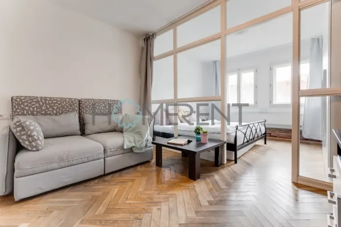 Pronájem bytu 1+1, Praha - Smíchov, Plzeňská, 45 m2