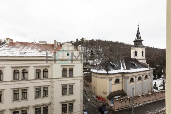 Pronájem bytu 1+1, Praha - Smíchov, Plzeňská, 45 m2