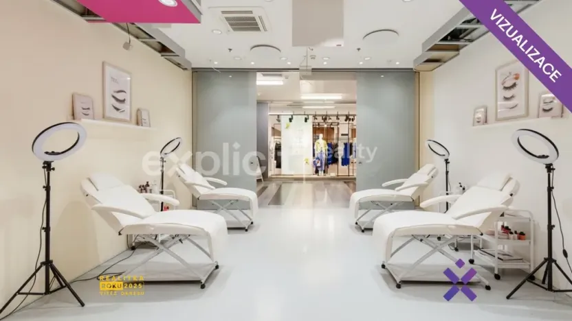 Pronájem obchodního prostoru, Zlín, náměstí Míru, 55 m2