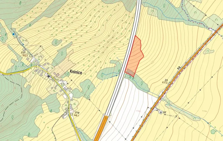 Prodej louky, Libouchec, 21521 m2