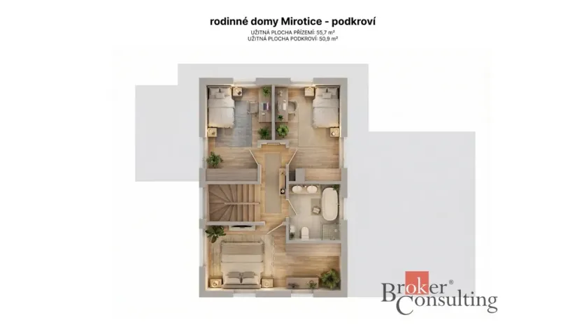 Prodej bytu 5+kk, Mirotice, K Miškovci, 105 m2
