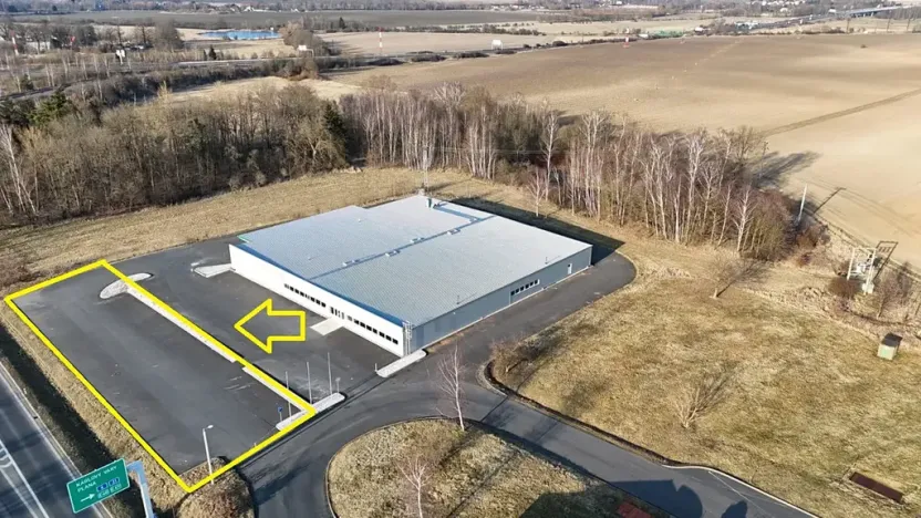 Pronájem komerčního pozemku, Cheb, 1200 m2