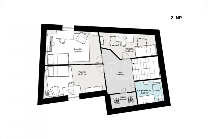 Prodej rodinného domu, Dobříš, Dlouhá, 142 m2