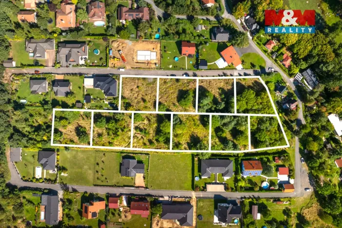 Prodej pozemku pro bydlení, Březí, Vínová, 1000 m2