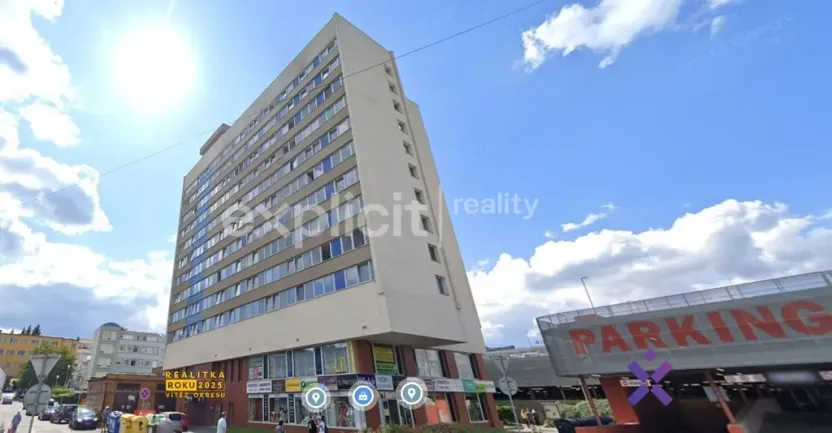Pronájem bytu 1+kk, Zlín, Kvítková, 29 m2