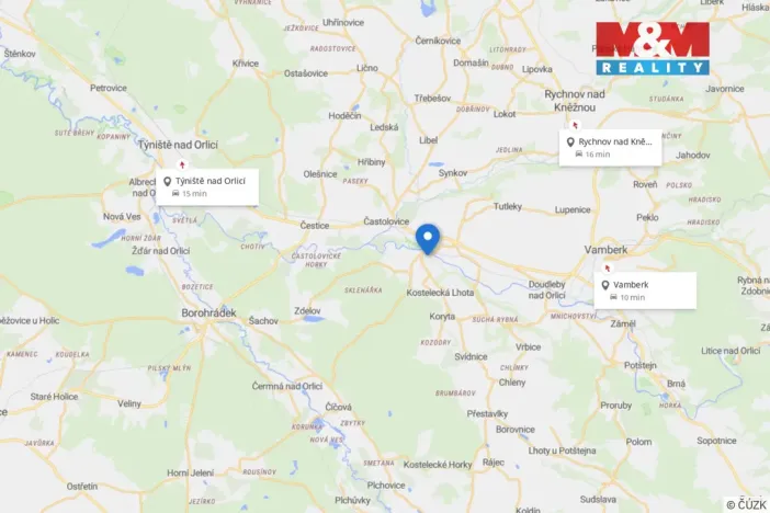 Prodej bytu 1+1, Kostelec nad Orlicí, Frošova, 36 m2