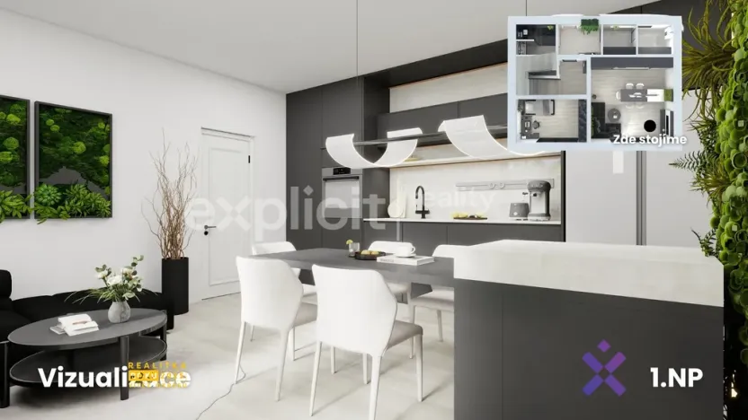 Prodej bytu 4+kk, Kladno, Na Obloucích, 99 m2