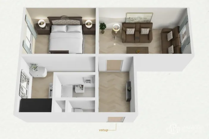 Prodej bytu 2+1, Sokolov, Boženy Němcové, 56 m2