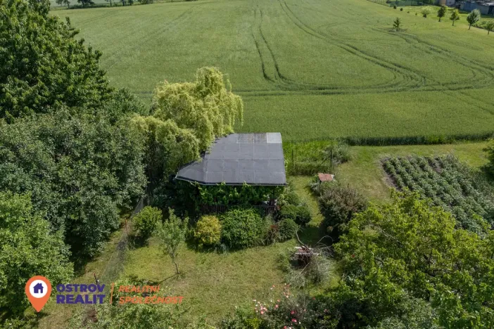 Prodej zahrady, Lutín, 717 m2