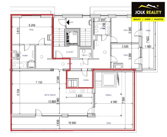 Pronájem bytu 2+kk, Opava, Kačírkova, 89 m2