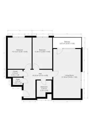 Pronájem bytu 3+kk, Praha - Hloubětín, Waltariho, 80 m2