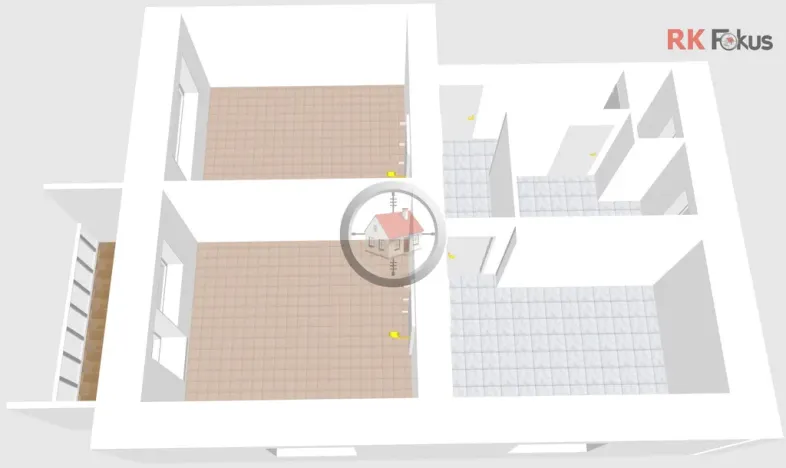 Prodej bytu 2+1, Žďár nad Sázavou - Žďár nad Sázavou 3, Revoluční, 50 m2