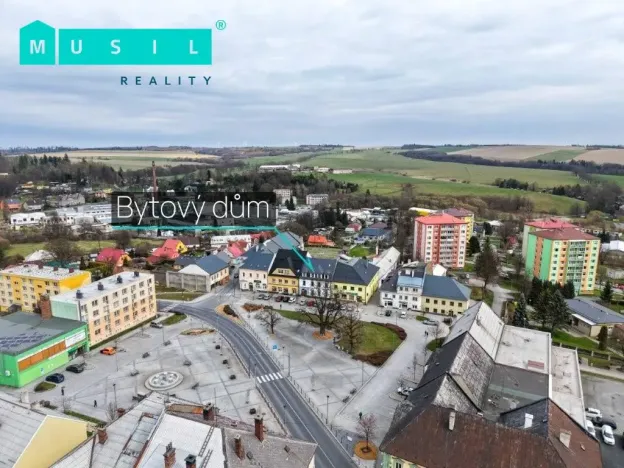 Prodej činžovního domu, Moravský Beroun, náměstí 9. května, 570 m2