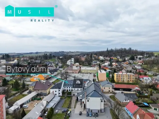 Prodej činžovního domu, Moravský Beroun, náměstí 9. května, 570 m2