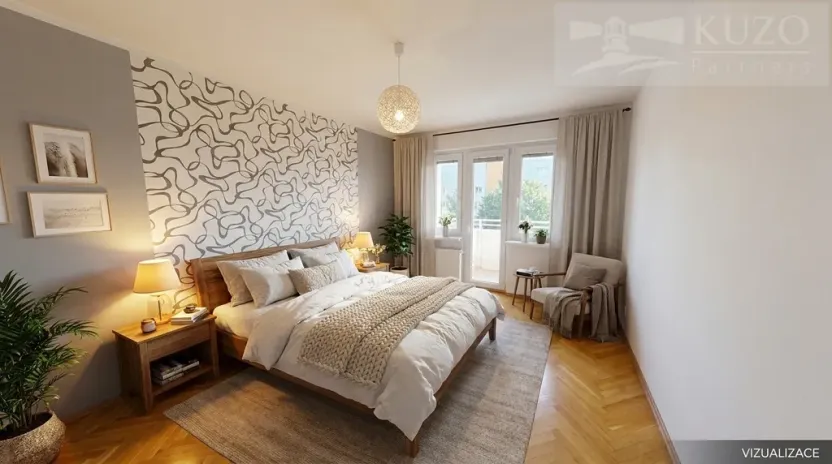 Pronájem bytu 2+kk, Praha, Oravská, 52 m2