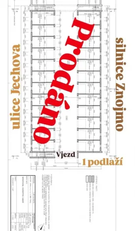 Prodej garáže, Moravské Budějovice, Jechova, 18 m2