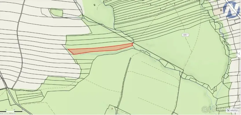 Prodej lesa, Borovany - Trocnov, 9174 m2