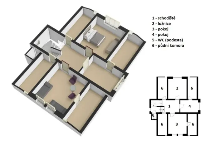 Prodej rodinného domu, Vrchlabí - Hořejší Vrchlabí, 239 m2