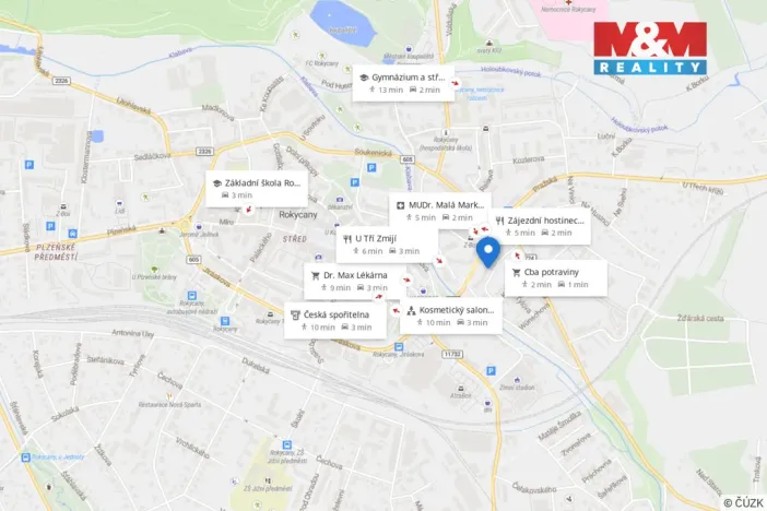 Prodej bytu 4+1, Rokycany - Nové Město, Pražská, 92 m2