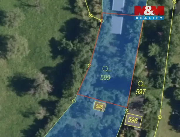 Pronájem zahrady, Brno - Obřany, 350 m2