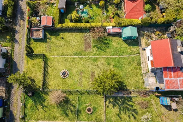 Prodej zahrady, Údlice, 387 m2