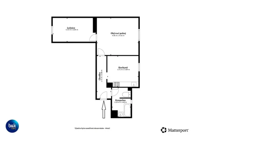 Pronájem bytu 3+kk, Králův Dvůr - Počaply, Plzeňská, 62 m2